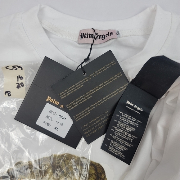 NWT Mens white crocodile tshirt - Picture 7 of 7